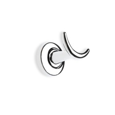 Double Robe Hook, Brass, Double